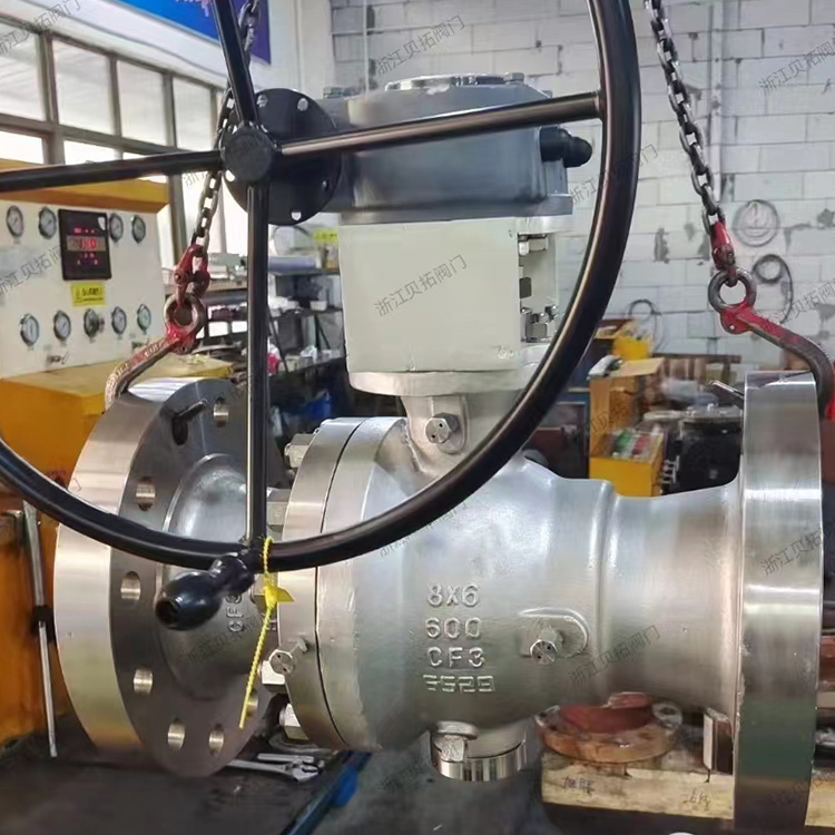 미국 표준 축경 고정 볼 밸브